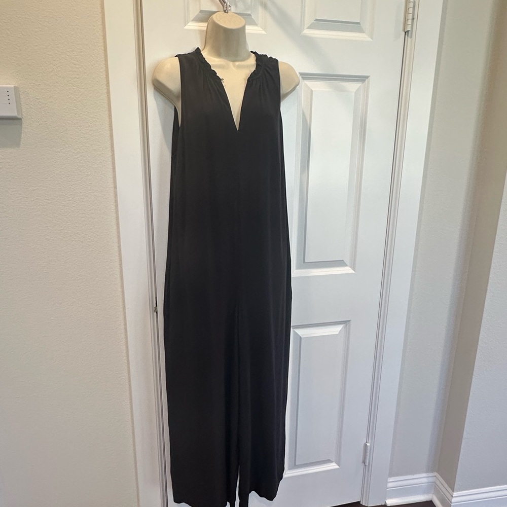 Comptoir Des Cotonniers Black Strapless Dress